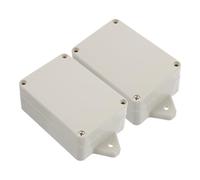 YARNOW Scatola di Derivazione per Progetti di Ingegneria Elettronica 2 Pezzi in Plastica Beige 35x58x83 Installazione Compatta e Manutenzione Facile