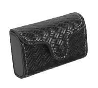 YARNOW Scegli La Scatola Di Diapositiva Titolari Plettri Per Chitarra Scegliere Astuccio Titolare Plettro Per Chitarra Porta Plettri Guidato Scegli Il Caso Nero Pelle Bovina