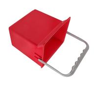 YARNOW Secchio Plastica Rettangolare per Pulizia con Manico Portatile, Secchio per Lavare Vetri e Raccolta Differenziata, Attrezzatura per Lavaggio Finestre Casa e Auto, Capacità Grande