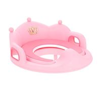 YARNOW Sedile Per Addestramento Vasino Per Con Cuscino Rimovibile Maniglie e Schienale Ergonomico Adatto Per Ragazzi e Ragazze Design Antiscivolo e Spazioso Colore Rosa