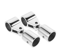 YARNOW Set 1 Pezzo Cappuccio Scorrevole in Acciaio Inossidabile per Bimini Top Barca, Resistente allo Strappo e all'Usura, Finitura a Specchio, Accessorio Elegante per Ambienti Marini