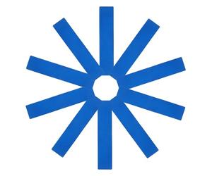 YARNOW Set 10 Pezzi Marcatori Linee di Confine per Campi da Tennis e Badminton, Segnapunti Sportivi Resistenti alle Intemperie Base Antiscivolo, Accessori per Allenamento e