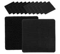 YARNOW Set 10 Pezzi Nastri Adesivi per Tappetini Auto Chiusure a Strappo Resistenti Gancio e Passante Invisibili Resistente Alte Temperature Compatibile Auto e Suv Fissaggio Sicuro