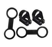 YARNOW Set 4 Pezzi Clips Snorkeling in Silicone e ABS, Supporto Cinturino e Lucchetto Boccaglio Regolabile, Porta Tubo Maschera Leggero e Smontabile per Attrezzatura Subacquea Immersioni