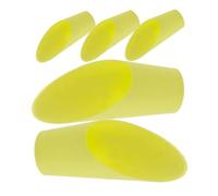 YARNOW Set 5 Pezzi Pala da Giardino in Plastica per Piante Grasse e Terra da Vaso, Facile da Pulire, per Invasatura e Diserbo in Giardino Colore Casuale