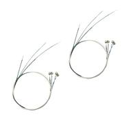 YARNOW Set Completo 8 Corde di Ricambio per Violino 4/4 Resistenti, Kit Corde per Violino Professionale Perle Lisce, Accessori Strumenti Musicali per Musicisti e Studenti