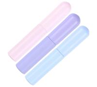 YARNOW Set da 3 Applicatori per Labbra in Silicone Superficie Liscia per Applicazione Professionale, Pennelli Correttore per Trucco Portatili