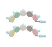 YARNOW Set di 2 dischetti per limare le unghie dei bambini, testine di ricambio morbide per lucidare le unghie, ricariche per tagliaunghie elettrico, cura delicata per di mani e piedi di neonati e