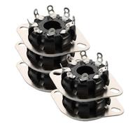 YARNOW Socket per tubi valvolari in bachelite 8 pin, 5 pezzi, base per amplificatori valvolari, adatti a KT88 6550 6SN7 EL34 6V6, per montaggio piedini e ricambio