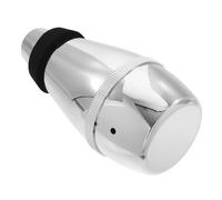 YARNOW Sordina per Tromba Abs Argento, Silenziatore per Riduzione Rumore, Accessorio per Esercizi Strumento a Fiato, Mute Durevole per Tromba Ottoni