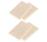 YARNOW Spatola in Feltro 4 Pezzi per Pellicole Auto Strumento per Applicazione Vinile e Wrapping Veicoli Raschietto in Lana Antigraffio per Installazione Pellicole Finestrini e