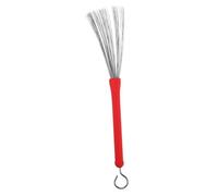 YARNOW Spazzola Per Batteria Jazz Bacchette Senza Fili Leadpipe Di Tromba Per La Pulizia Del Trombone Bacchette Silenziose Spazzole a Tamburo Retrattili Plastica Rosso