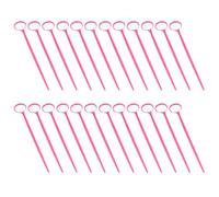 YARNOW Specchietti per Bocca Monouso 24 Pezzi, Specchietto Antiappannamento Colorato Lente in Pc, per Ispezione e Igiene Orale Professionale