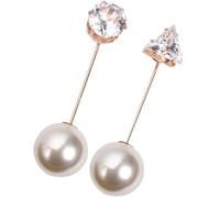 YARNOW Spilla Elegante da Donna Decorativa in Lega Perle Sintetiche, Stile Vintage, Set da 2 Pezzi per Abiti, Borse e Sciarpe, Accessorio Moda Femminile per Ogni Occasione