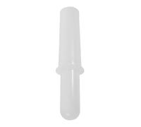 YARNOW Spingicarne per Tritacarne in Plastica Bianca Flusso Continuo, Utensile per Macina Carne per Preparazione Domestica di Salsicce in Cucina