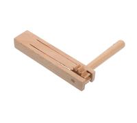 YARNOW Strumento Musicale in Legno Tavola Rotante Cricchetti Portatili Per Festa Di Calcio e Ragazzo Ragazza Ragazza Adatto Per Strumenti Percussione e Didattica