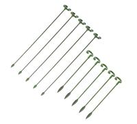 YARNOW Supporti per Piante in Vaso 20 Pezzi in Fibra di Vetro Aste Fisse per Orchidee e Farfalle Accessori da Giardino Leggeri e Resistenti per Sostegno Steli per Giardinaggio e