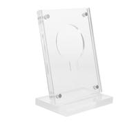 YARNOW Supporto in Acrilico per Plettri da Chitarra Espositore Trasparente Custodia Anti-uv per Plettri Cornice Espositiva Antipolvere Organizzatore Salvaspazio per Musicisti