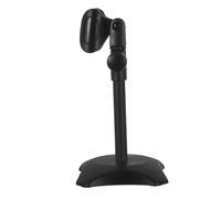 YARNOW Supporto Microfono da Scrivania Regolabile con Base Antivibrazione in Metallo Stand Mic Desktop Compatto e Robusto per Registrazioni Podcast Interviste e Canto Live