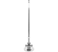 YARNOW Supporto per Asta Portabandiera in Acciaio Inox Ventosa, Base Stabile e Resistente per Auto, Veicoli a Due Ruote e Fuoristrada, Asta Telescopica 1,2 M per Uso Esterno