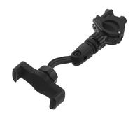 YARNOW Supporto per Cellulare Rotazione 360° Struttura Dualpull in Plastica e Metallo per Strumenti a Nero Morsetto Espandibile per Musicisti in Prove e Concerti