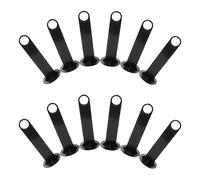 YARNOW Supporto per Coni da Calcio 12 Pezzi Maniglia Organizzatore Portadischi a Piattino per Allenamento Calcio Scaffale Stabile per Attrezzatura Sportiva da Campo