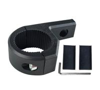 YARNOW Supporto per Fari Moto in Abs Nero, Morsetto Stabile per Manubrio e Tubi, Accessorio Versatile per Montaggio Fari Ausiliari e Luci per Moto