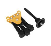 YARNOW Supporto Portatile per Strumenti Fiato Staffa per Soundbar Supporto per Leggio Pieghevole Accessorio per Musicisti Base in Metallo Stabile per Flauti e Clarinetti