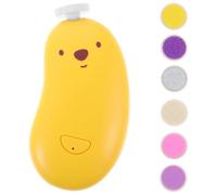 YARNOW Tagliaunghie Elettrico con 6 Testine di Smerigliatura e Luce Led, Preciso e Facile da Usare, Strumento Sicuro la Cura delle Unghie dei Ragazzo Ragazza