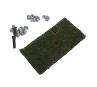 YARNOW Tappetino Artificiale per Modellismo Mat per Miniatura con Design Realistico per Layout Ferroviari e Progetti da Te Arricchisce Spazi Interni e Scenari Creativi