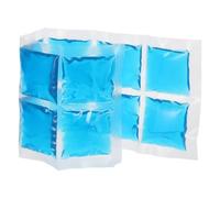 YARNOW Tappetino Ghiaccio Gel Riutilizzabile 12 Celle per Trasporto Alimenti e Bevande, Raffreddamento Sostenibile e Portatile per Picnic e Casa