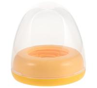 YARNOW Tappi a cupola con anello per tettarella: coperchi di ricambio per biberon a bocca larga, coperchi a tenuta stagna, tappi a cupola, accessori per articoli essenziali per la cameretta, colore