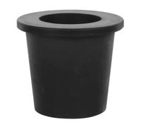 YARNOW Tappo Parasole in Silicone Nero per Palo Ombrellone, Accessorio per Stabilizzare Ombrelli da Patio, Facile da Installare per Creare Un'atmosfera Estiva
