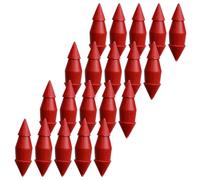 YARNOW Tappo per Tubo di Irrigazione a Goccia, 50 Pezzi, Plastica Rosso | Chiusura per Apertura, Uso Esterno, per Giardinaggio Domestico e Produzione, Set da Cinquanta Pezzi, Rosso
