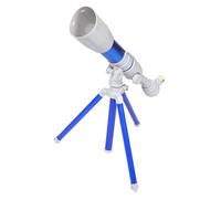 YARNOW Telescopio Astronomico Giocattolo Telescopi Per Telescopi Per Principianti Binocoli Portatili Per Binocoli Finti Kit Per Microscopio Giocattolo In Plastica Blu