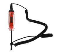 YARNOW Tester Circuito Auto Digitale con Display LCD Indicatore Polarità Bicolore Alta Sensibilità e Test Continuità Rapido per Sistemi Elettrici Veicolari Compatto e Portatile