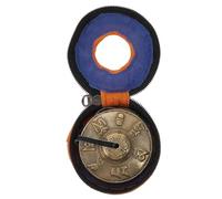 YARNOW Tingsha Bell in Rame per Meditazione e Yoga di Campane di Percussione Compatte e Leggere Strumento Sonoro per Esercizi Mindfulness e Terapia del Suono Facile da Trasportare e