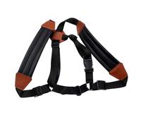 YARNOW Tracolla Per Sassofono in Materiale Resistente, Cinghia Di Fissaggio Imbottita Per Adulti e Ragazzo Ragazza, Accessorio Per Strumenti Musicali Riduzione Pressione Spalle e Schiena, Misura Media