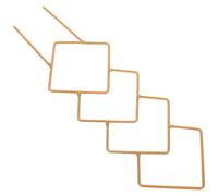 YARNOW Traliccio Piccolo in Metallo Dorato per Piante da Interno e Esterno Supporto Versatile per Piante Rampicanti in Vaso per Pothos Monstera e Fiori Struttura Elegante e Resistente