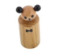 YARNOW Tubo Di Sabbia Di Legno Strumenti a Percussione Giocattolo Agitatore Giocattoli Educativi Musicali Strumento Martello Di Sabbia Agitatori a Percussione Manuale Musica Shaker Beige