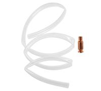 YARNOW Tubo Sifone Manuale in Rame e Pvc per Pompa Facile da Smontare e Pulire, Efficiente per Auto e Barche, Tubo Flessibile per Trasferimento Carburante