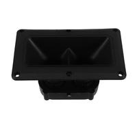 YARNOW Tweeter Piezoelettrico a Doppio Driver a Tromba in Plastica Nera, Accessorio Altoparlante ad Alta Pressione per Palco e Uso Esterno, Dispositivo Educativo per Richiamo Uccelli