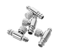 YARNOW Valvole Metalliche di Ricambio per Pompa Pressione Sanguigna 4 Pezzi, Valvola di Grado Ospedaliero per Strumenti di Monitoraggio Sanitario Domestico e Clinico, Accessori