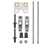 YARNOW Valvole Motore Tagliaerba Compatibile Kit Riparazione con Bilanciere e Piastra Guida Push Rod in Materiale Resistente per Macchine Agricole Riduzione Attrito e Prestazioni