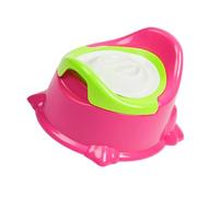 YARNOW Vasino per Portatile in Plastica Rossa, Leggero e Facile da Pulire, per Viaggio e L'addestramento al Vasino