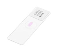 YARNOW Vetrini per Microscopio in Vetro Trasparente per Campioni Biologici di Cistoadenocarcinoma, Diapositiva Bioesperimento senza Bordi Taglienti, Accessori Educativi per Scuole e