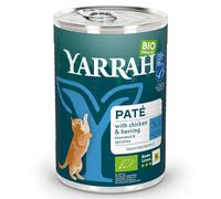Yarrah Bio Paté 12 x 400 g - Mix: Pollo bio + Pesce