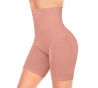 YARRCO Guaina Contenitiva Donna Pancia Piatta Mutande Contenitive Intimo Modellante Pancera Contenitiva a Vita Alta Shapewear Pantaloncini Dimagrante Invisible (#2 Rosa,XXL)