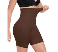 YARRCO Shapewear Guaina Contenitiva Donna Pancia Piatta Pancera Contenitiva (#591 caffè,L)