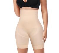 YARRCO Shapewear Guaina Contenitiva Donna Pancia Piatta Pancera Contenitiva (Beige-Compression,XL)